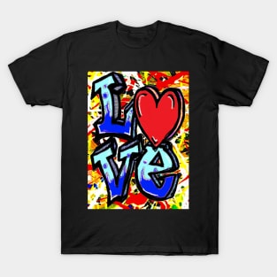 pop art love spray T-Shirt